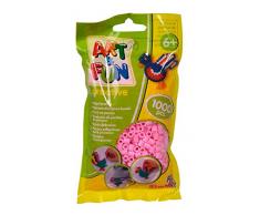 Simba 106374422 Art and Fun 1.000 Bügelperlen im Beutel pink