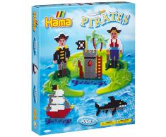 Hama 3229 - Geschenkpackung Piraten, ca. 3000 Bügelperlen und einer Stiftplatte