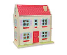 Indigo Jamm CIJ2022 Hascombe House Puppenhaus aus Holz, Rose