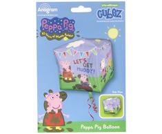amscan Peppa Pig and Friends Folienballons, 38 cm