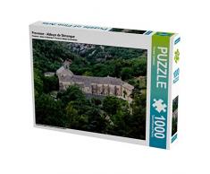 CALVENDO Puzzle Provence - Abbaye de Sénanque 1000 Teile Lege-Größe 64 x 48 cm Foto-Puzzle Bild von Thomas Seethaler