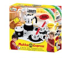 Unogiochi 2745 Bialetti Cappuccino Spielset mit Tablett