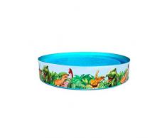 Bestway FillN Fun Planschbecken Dino, 244 x 46 cm
