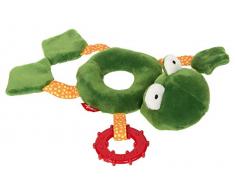 sigikid, Mädchen und Jungen, Ringgreifling Frosch, Babyspielzeug, empfohlen ab 3 Monaten, grün, 42423