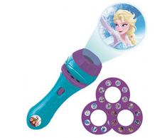 Lexibook, Frozen Taschenlampe und Projektor mit 3 Scheiben, 24 Bilder, erstellen Sie Ihre eigenen Geschichten, LTC050FZ