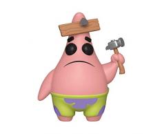 Funko 39553 POP Vinyl: Spongebob Squarepants S3: Patrick w/Board Sammelbares Spielzeug, Mehrfarben