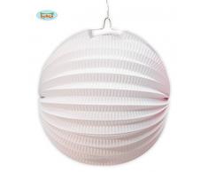 Guirca Fiestas GUI10924 - Runde Weisse Laterne, 26 cm