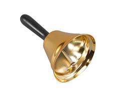 Bristol Novelty BA063 Tragbare Glocke, Schwarz