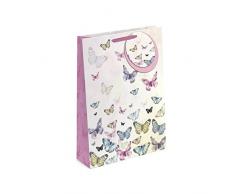 Just to Say 7727 Geschenktüte, Motiv Schmetterlinge, groß