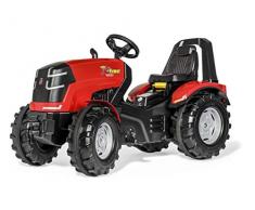 Rolly Toys rollyX-Trac Premium Trettraktor (Alter 3-10 Jahre, Flüsterlaufreifen, Front-/Heckkupplung, Frontkotflügel) 640010
