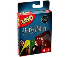 Mattel Games FNC42 - Uno Harry Potter Kartenspiel, Spielzeug ab 7 Jahren