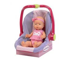 Falca 40537 Kindersitz Curiosette 40 cm mit Puppe, Mehrfarbig