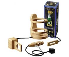 Philos 5521 - Flaschen-Safe mit Korkenzieher, Knobelspiel, geeignet für Flaschen bis max. 90 mm Durchmesser