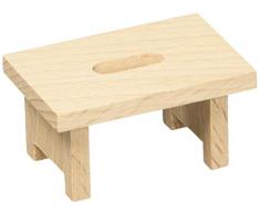 Rülke Holzspielzeug 21627 Puppenhauszubehör, holzfarben