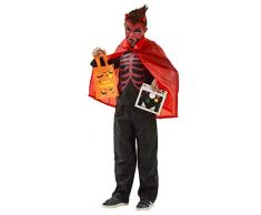 BOTI Teufel-Verkleidungsset (Größe 110) - Jungen - Dein Outfit für Halloween