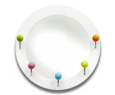 Micki 84.1012.00 - Spiegel mit Kleiderhaken