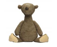 sigikid Beasts Kuscheltier für Erwachsene und Kinder, Bär, Ach Goood!, Braun, 37730