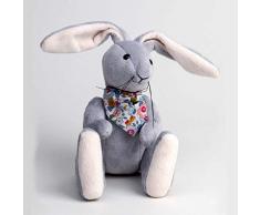 Canterbury Bears ltd. 107 Finley Plüschhase, Hellgrau