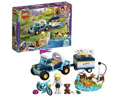 Lego 41364 Friends Stephanies Cabrio mit Anhänger, bunt
