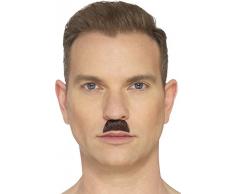 Smiffys SMIFFY S 49649 die Zahnbürste Schnurrbart, Braun, One Size