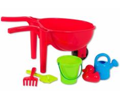 Outdoor active Schubkarre mit Eimergarnitur, 6-teilig