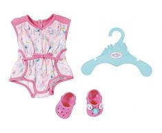 Zapf Creation 824634 BABY born Pyjama mit Clogs Puppenkleidung 43 cm