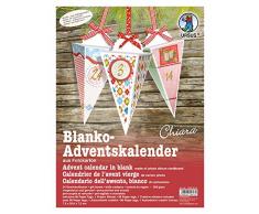 Ursus 17800001 - Adventskalender Chiara, blanko, 300 g/qm, 24 Boxen