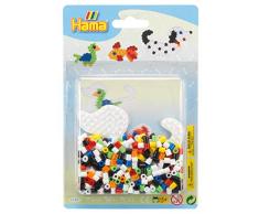 Hama 4182 Dog Small Pack Kleine Blister-Packung Hund, Bügelperlen Midi, ca. 450 Stück inklusive Stiftplatte und Zubehör, bunt, Einheitsgröße