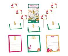 amscan 410087 Buffet Deko-Set Aloha, Mehrfarbig