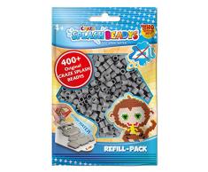 CRAZE SPLASH BEADYS Refill-Pack Ersatzperlen grau grey Wasserperlen Nachfüllpack Bügelperlen ohne Bügeln 11904