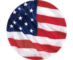 amscan PPP Folienballon mit USA-Flaggen-Design, 45,72 cm