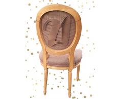 Alandra Birthdays CHAIR-21RG Rose Gold 21. Stuhl Dekoration mit elastischem Gummizug
