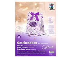 Ursus 5150056 - Geschenkbox Celina, 5 Stück, schaukelpferd lila