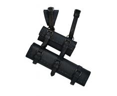 Epic Armoury 101664 Doppelter Kleiderbügel - Schwarz Waffenhalter, Unisex Erwachsene