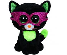 Jinxy - Halloween Katze, 15cm, mit Glitzeraugen und Glitzerbrille, Beanie Boos, limitiert