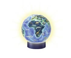 Ravensburger 11844 3D-Puzzle Erde Im Nachtdesign, Nachtlicht
