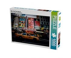 CALVENDO Puzzle New York Time Square 1000 Teile Lege-Größe 64 x 48 cm Foto-Puzzle Bild von Oliver Pinkoss Photostorys