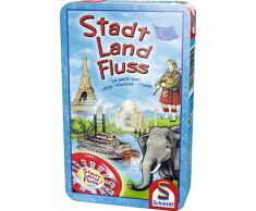 Schmidt Spiele 51212 - Stadt, Land, Fluss, Metalldose