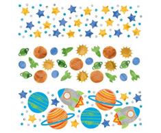 Amscan 362278 Konfetti Blast Off