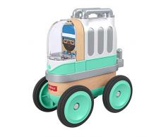 Fisher-Price GFJ21 - Wunder Werker Holzspielzeug Camper Spielzeugauto aus FSC zertifiziertem Holz, Spielzeug ab 3 Jahren