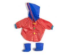 Miniland 31556 Puppenkleidung, rot, blau, 38-40 cm