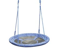 HUDORA Nestschaukel 90 cm, blau - Garten-Schaukel bis 100 kg belastbar - 72126