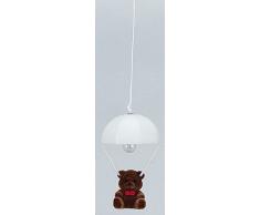 Kahlert Licht 10519 - Minipuppenzubehör - Hängelampe mit Bär