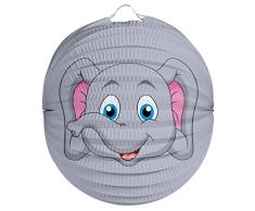 Folat Laterne Niedlicher Elefant 23 cm