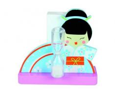 Unbekannt Le Coin des Enfants Le Coun des enfants26326 Kokeshis Zahnbürstenhalter