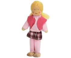 Käthe Kruse 66409 - Waldorf Biegepuppe Mutter Lilli, rosa