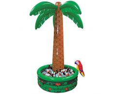 Amscan 374583 Aufblasbare Jumbo-Getränkekühler Palme, Papier, Mehrfarbig