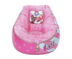 little tikes 651724E5C Aufblasbarer Stuhl für Kinder im L.O.L. Surprise! Design mit beflockter Sitzfläche