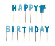 amscan 9900784 1. Birthday Boy Pick Kerzen