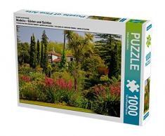 CALVENDO Puzzle Madeira - Gärten und Quintas 1000 Teile Lege-Größe 64 x 48 cm Foto-Puzzle Bild von Klaus Lielischkies